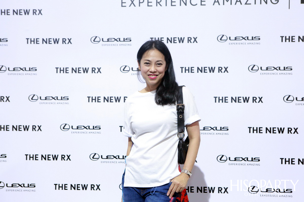 งานเปิดตัว เลกซัส RX ใหม่ ‘Unbounded Pleasure… สุนทรียภาพที่ไร้ขีดจำกัด’