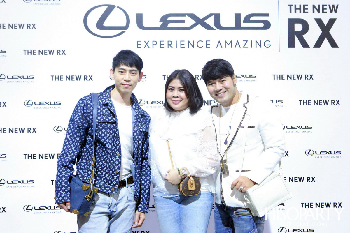 งานเปิดตัว เลกซัส RX ใหม่ ‘Unbounded Pleasure… สุนทรียภาพที่ไร้ขีดจำกัด’