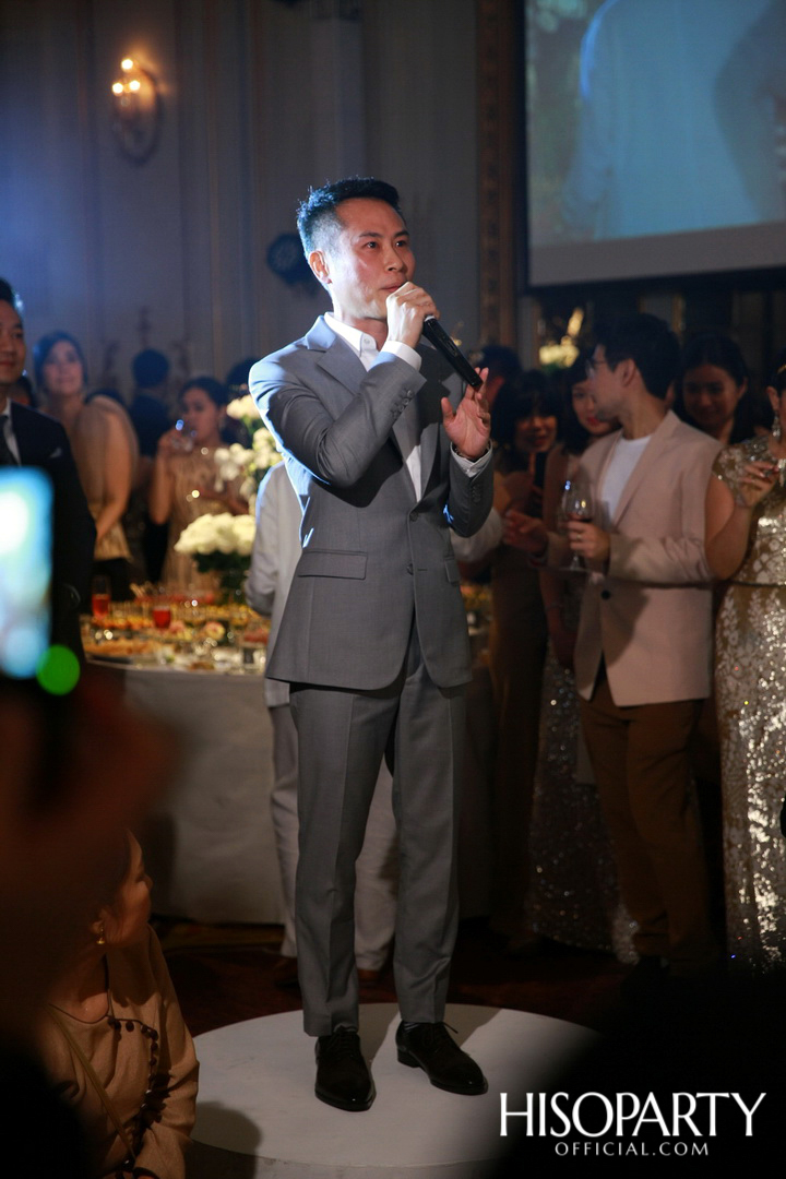 #PattyTonyWedding งานเลี้ยงฉลองมงคลสมรสระหว่าง กัลยพัชร ภักดีผดุงแดน และ ฤทธิไกร ธรรมรักษ์