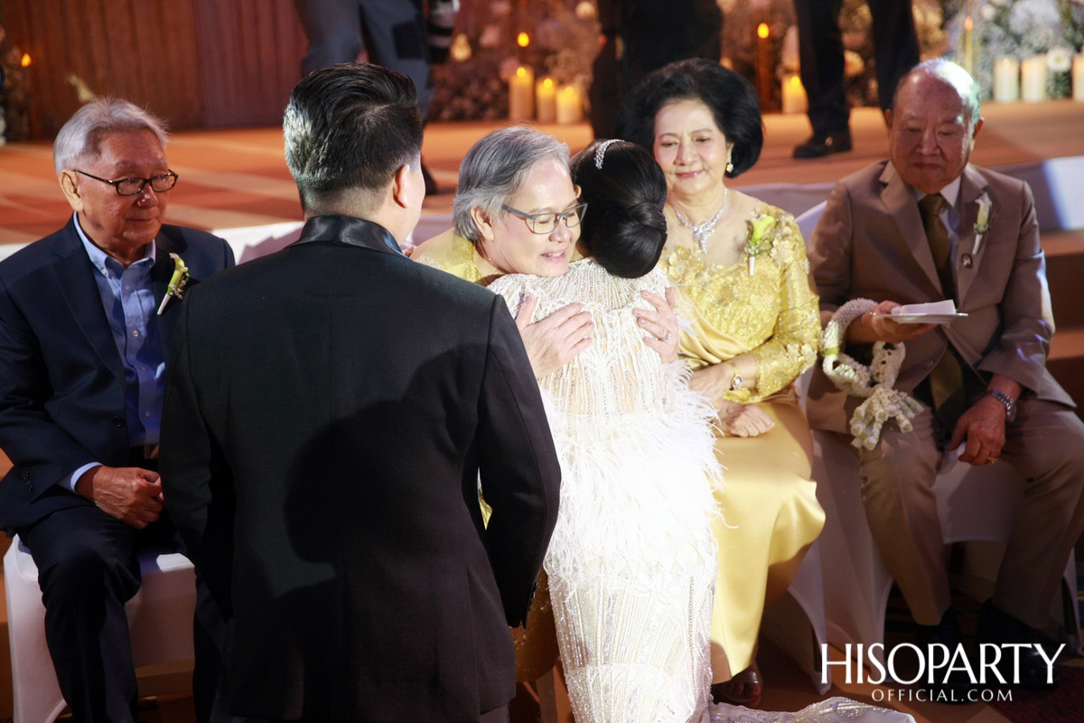 #PattyTonyWedding งานเลี้ยงฉลองมงคลสมรสระหว่าง กัลยพัชร ภักดีผดุงแดน และ ฤทธิไกร ธรรมรักษ์