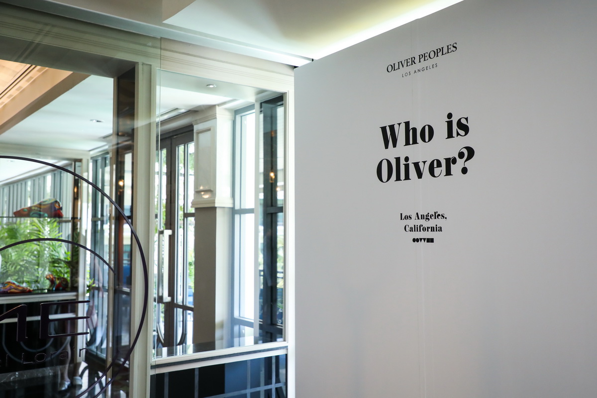 ‘Oliver Peoples’ แบรนด์แว่นตาจากแคลิฟอร์เนีย จัดงานพรีวิวคอลเลกชั่นใหม่ล่าสุด