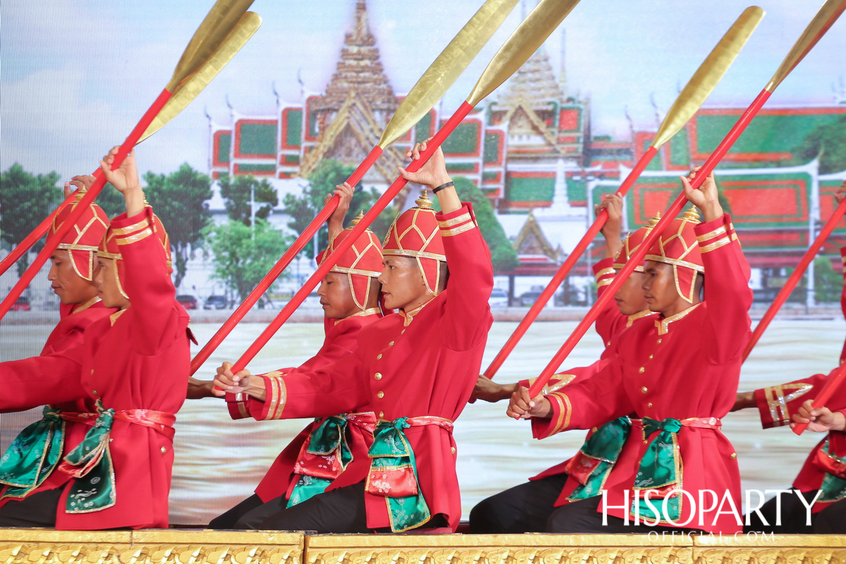 พิธีเปิดงานนิทรรศการขบวนพยุหยาตราทางชลมารค เนื่องในพระราชพิธีบรมราชาภิเษก พุทธศักราช ๒๕๖๒ ‘ศิลปะบนผืนน้ำ’