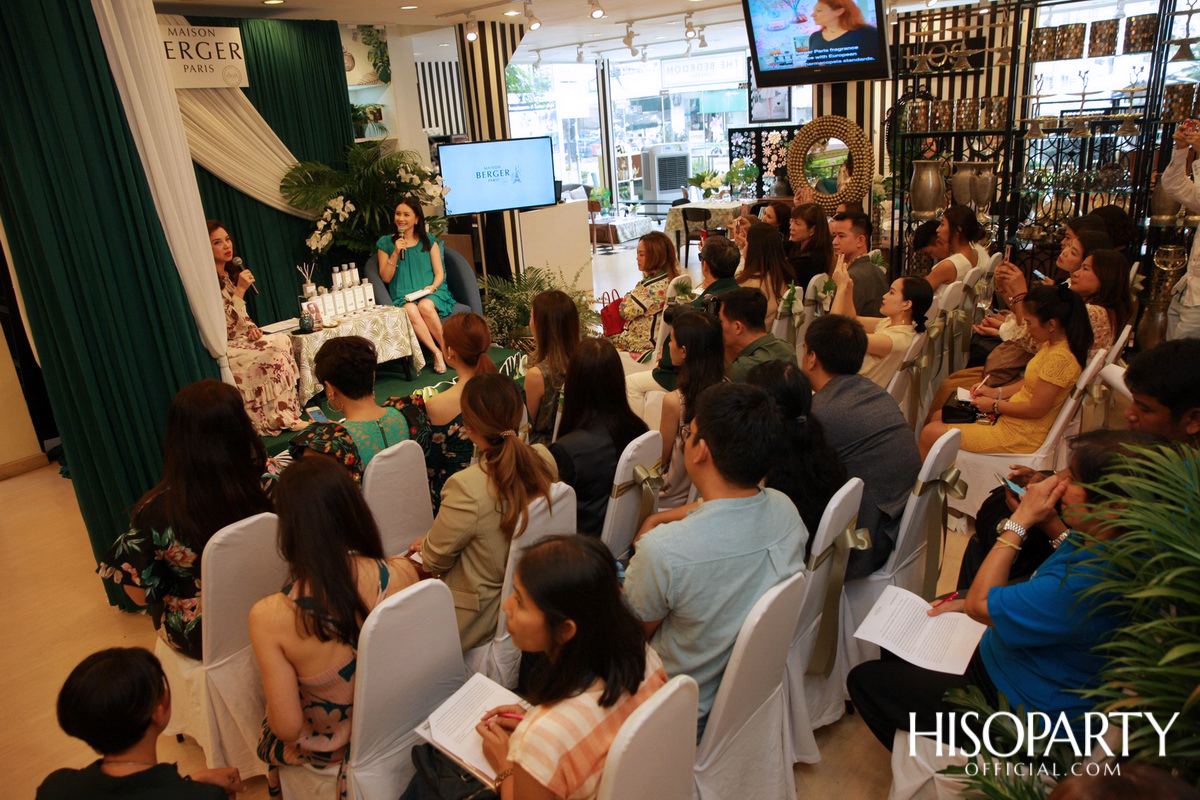 งานฉลองครบรอบ 5 ปีของแบรนด์เครื่องหอมสุดรื่นรมย์ ‘Maison Berger Paris’ ในประเทศไทย