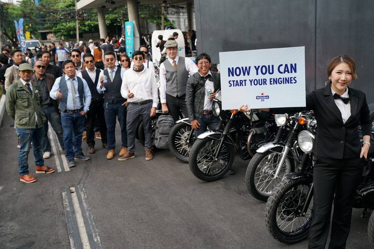 The Distinguished Gentleman’s Ride 2019 in Bangkok with Heineken ® 0.0