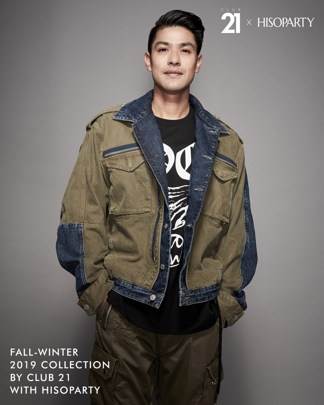 CLUB 21 X HISOPARTY Exclusively Preview Fall-Winter 2019 Collection by CLUB 21