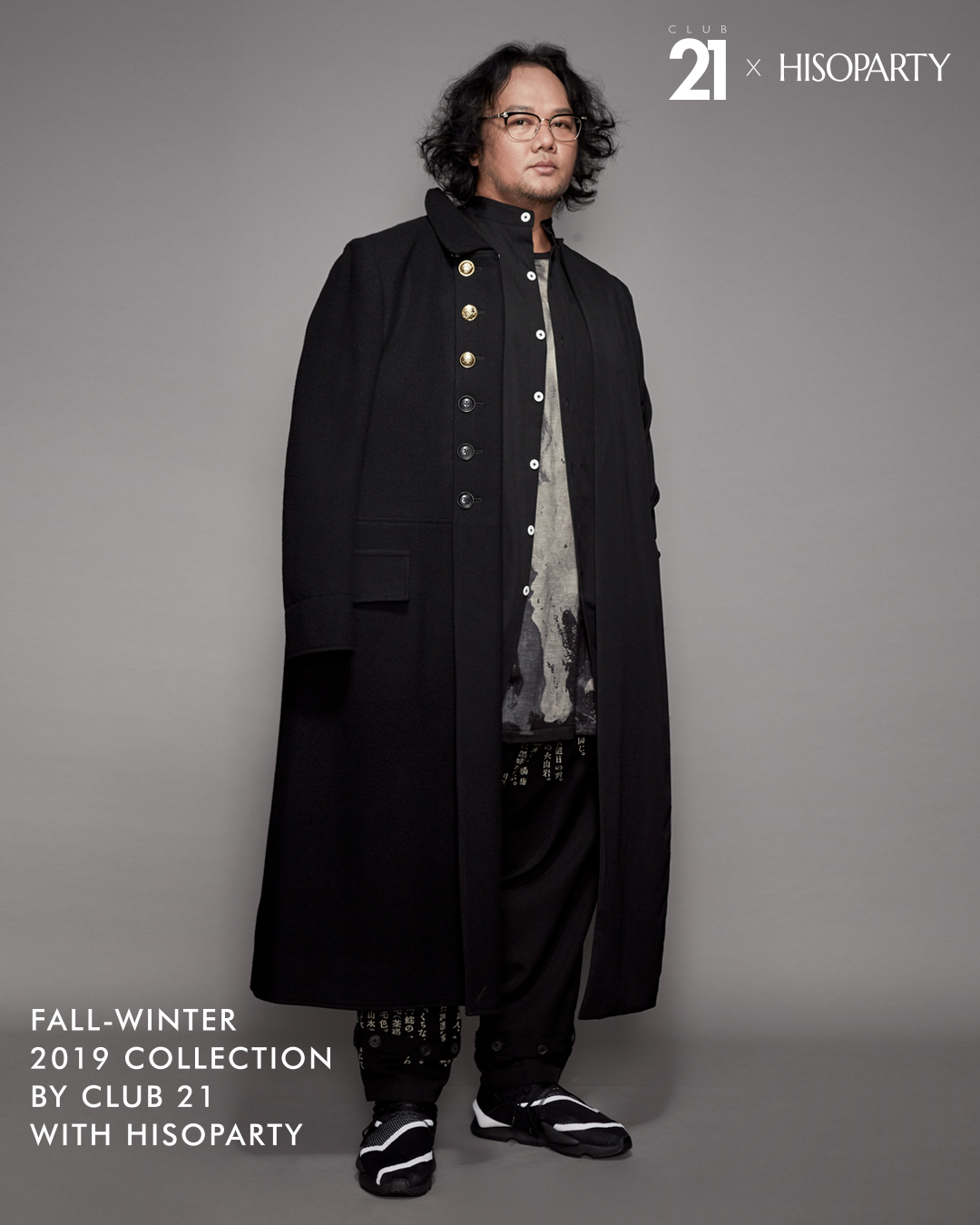 CLUB 21 X HISOPARTY Exclusively Preview Fall-Winter 2019 Collection by CLUB 21