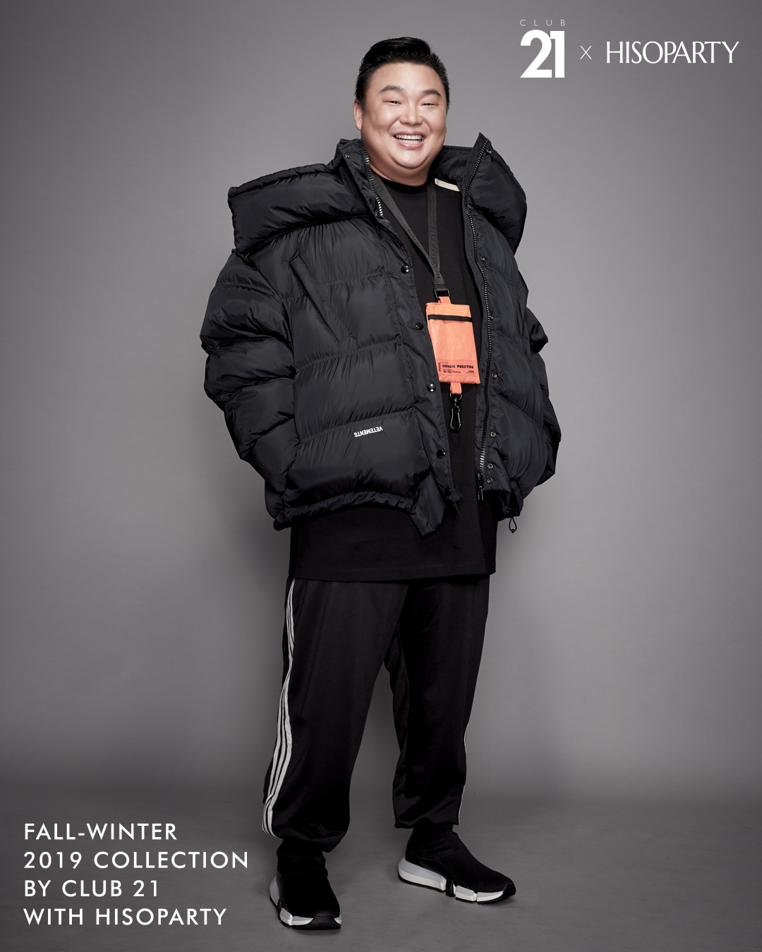 CLUB 21 X HISOPARTY Exclusively Preview Fall-Winter 2019 Collection by CLUB 21