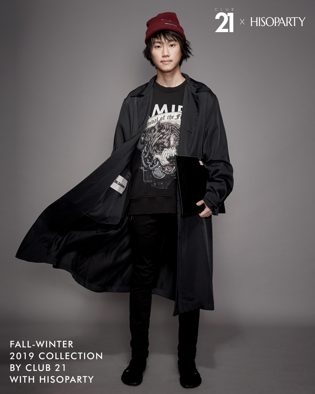 CLUB 21 X HISOPARTY Exclusively Preview Fall-Winter 2019 Collection by CLUB 21