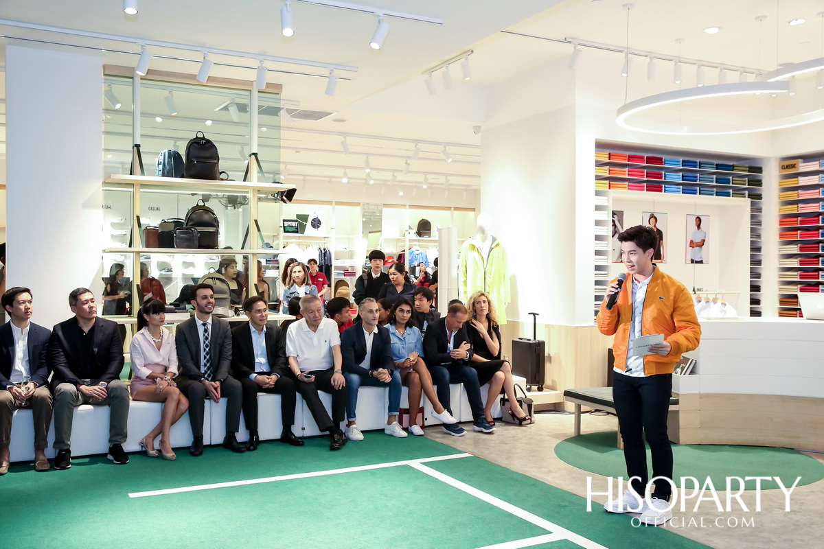 Lacoste (ลาคอสท์) เปิดตัวแฟลกชิฟสโตร์ที่ใหญ่ที่สุดในโลก ณ ศูนย์การค้าเซ็นทรัลเวิลด์