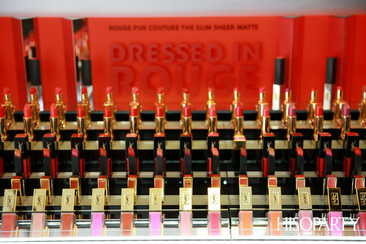 ‘YSL’ ROUGE PUR COUTURE THE SLIM SHEER MATTE LAUNCHED EVENT 