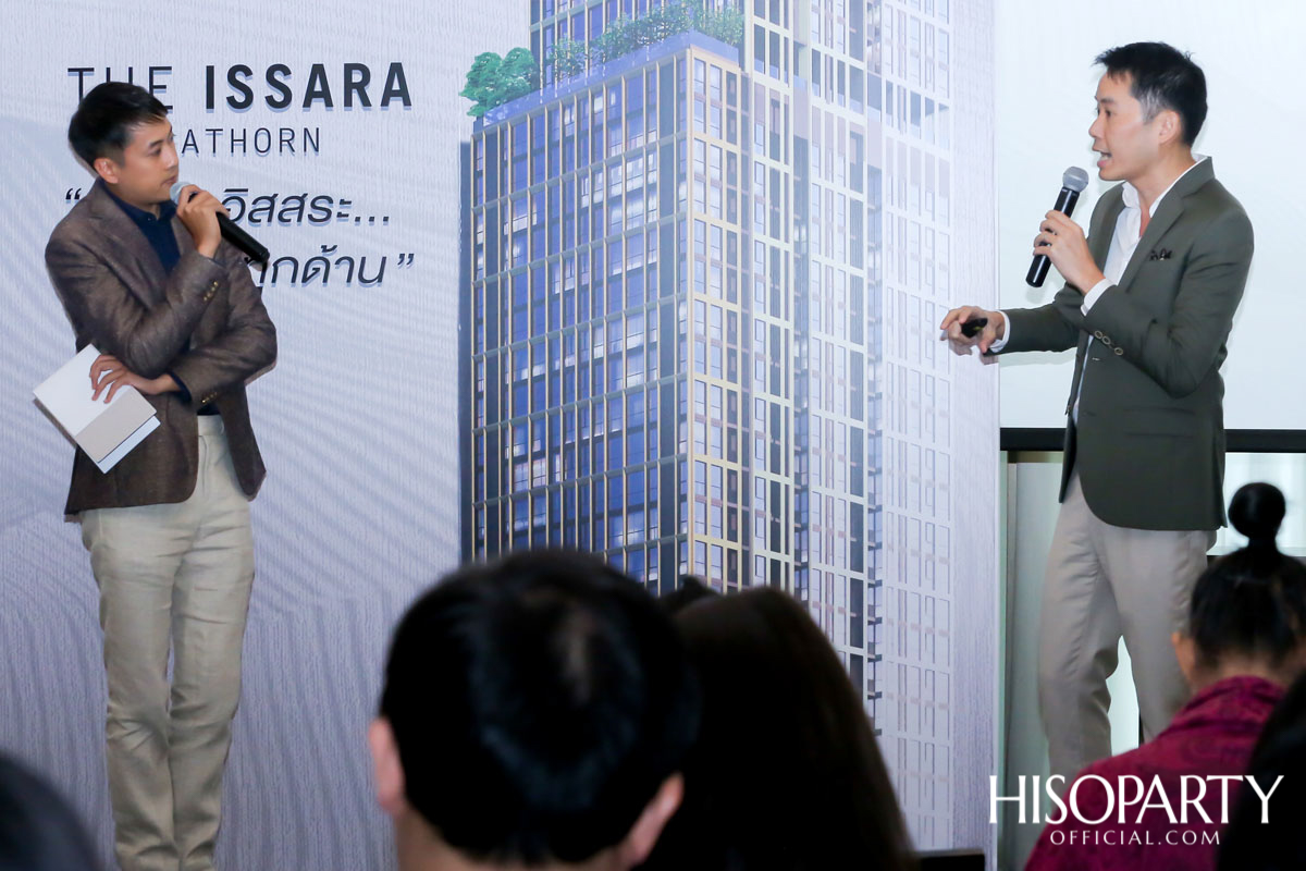 ชาญอิสสระ เปิดตัว ‘ดิ อิสสระ สาทร’ ลักชัวรี่คอนโดเพื่อการใช้ชีวิตอิสสระ... ให้สุดในทุกด้าน