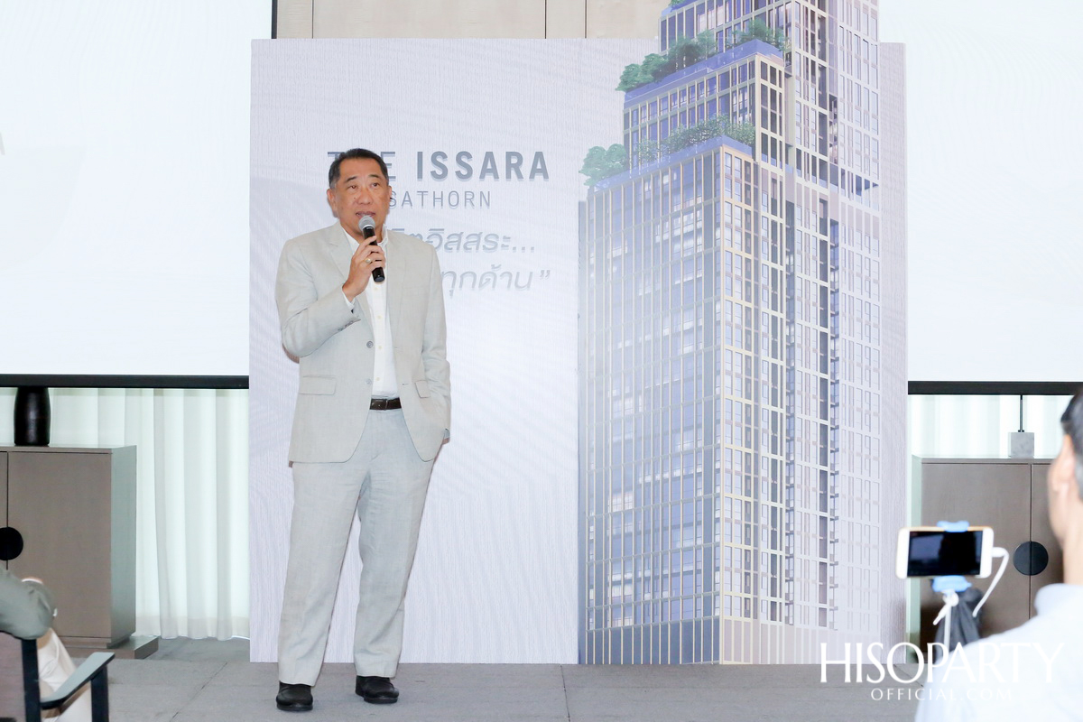 ชาญอิสสระ เปิดตัว ‘ดิ อิสสระ สาทร’ ลักชัวรี่คอนโดเพื่อการใช้ชีวิตอิสสระ... ให้สุดในทุกด้าน