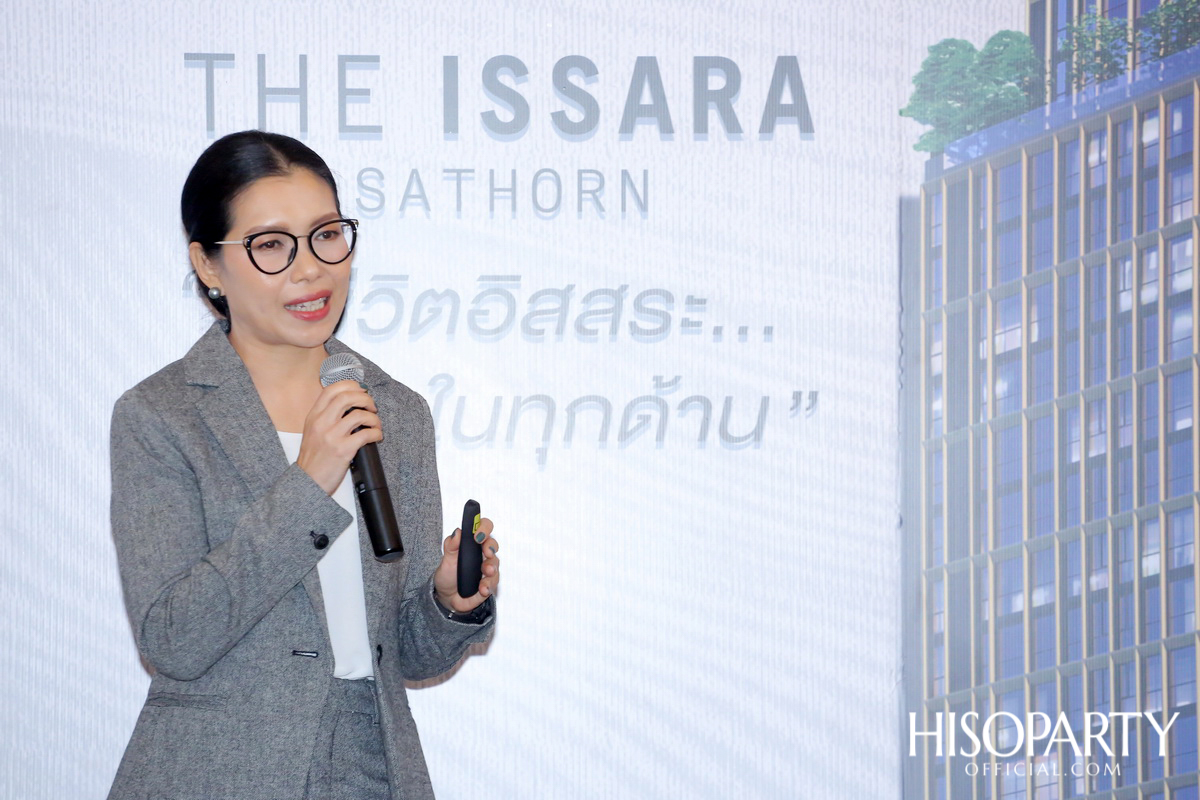 ชาญอิสสระ เปิดตัว ‘ดิ อิสสระ สาทร’ ลักชัวรี่คอนโดเพื่อการใช้ชีวิตอิสสระ... ให้สุดในทุกด้าน