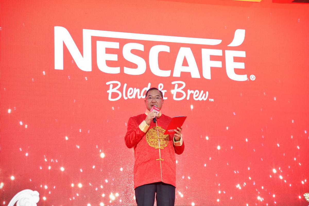 ‘เนสกาแฟ เบลนด์ แอนด์ บรู’ จัดงานใหญ่เปิดตัวแคมเปญ ‘ชงโชครับตรุษจีน’ สไตล์อินเตอร์แอคทีฟครั้งแรกในเมืองไทย