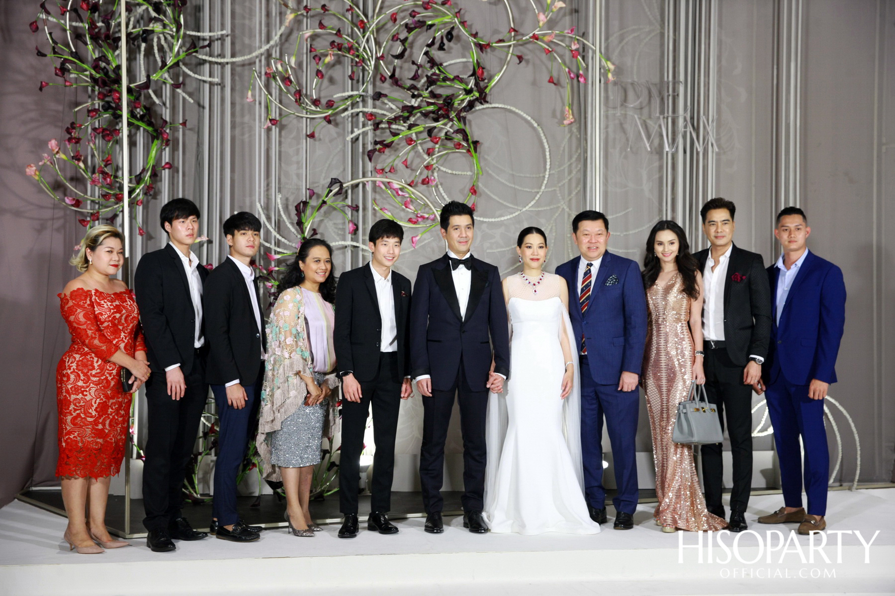 #PYEtytotheMAX งานเลี้ยงฉลองมงคลสมรส ระหว่าง วริษา ประธานราษฏร์นิกร และ จักรกฤต เบเนเดดตี้ 