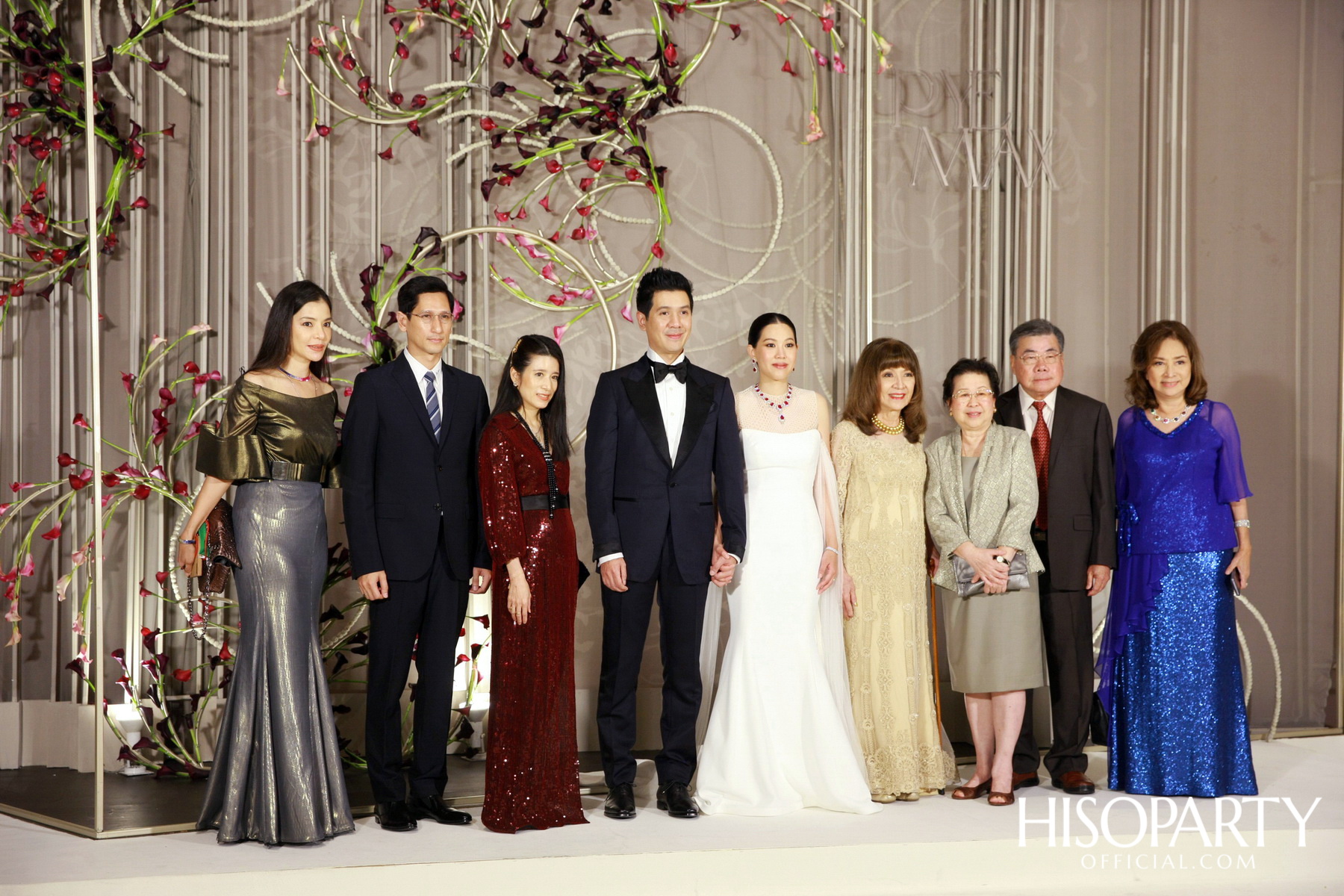 #PYEtytotheMAX งานเลี้ยงฉลองมงคลสมรส ระหว่าง วริษา ประธานราษฏร์นิกร และ จักรกฤต เบเนเดดตี้ 