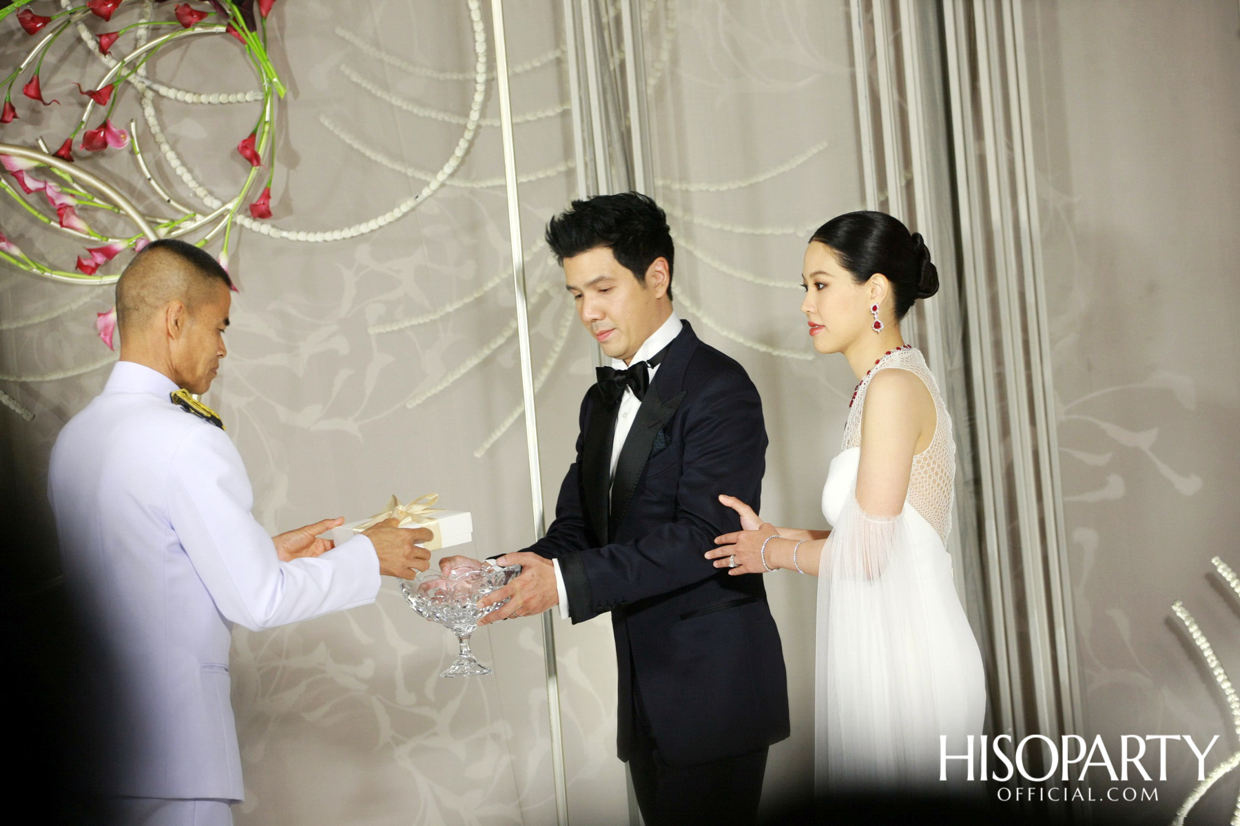 #PYEtytotheMAX งานเลี้ยงฉลองมงคลสมรส ระหว่าง วริษา ประธานราษฏร์นิกร และ จักรกฤต เบเนเดดตี้ 