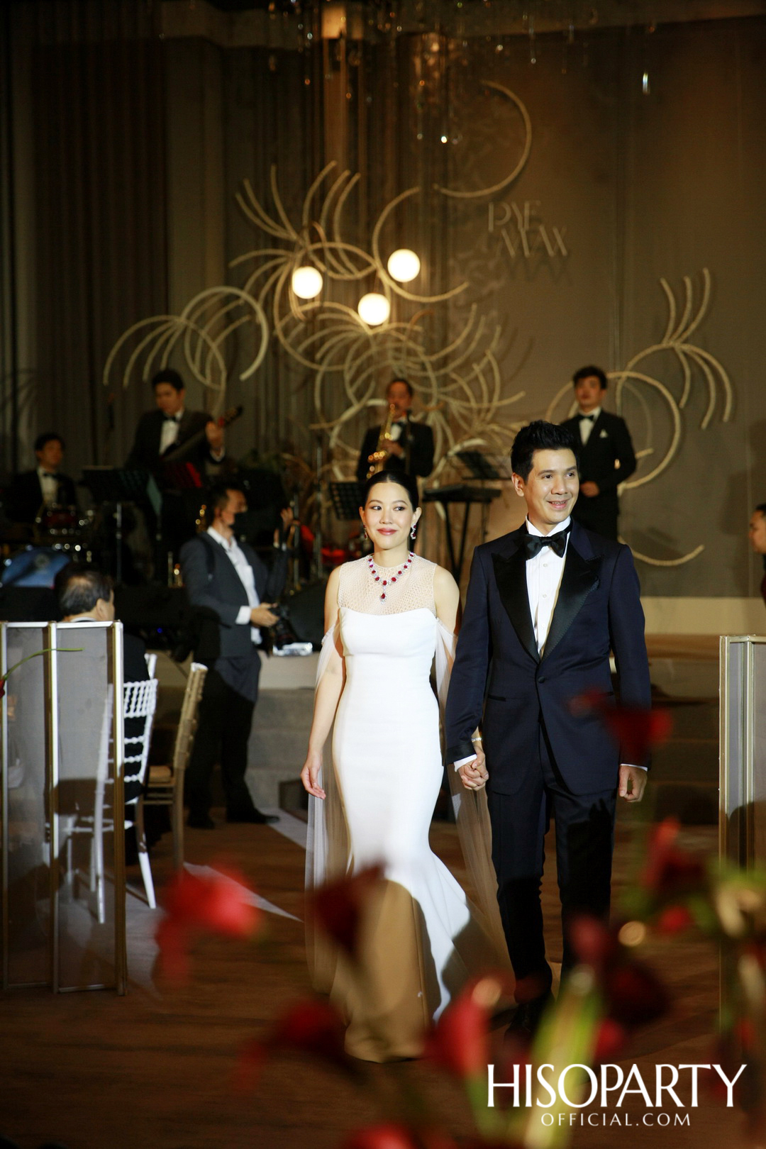 #PYEtytotheMAX งานเลี้ยงฉลองมงคลสมรส ระหว่าง วริษา ประธานราษฏร์นิกร และ จักรกฤต เบเนเดดตี้ 