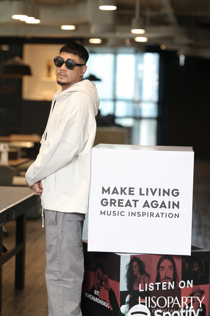 AP - SPOTIFY เปิดตัว ‘MAKE LIVING GREAT AGAIN MUSIC INSPIRATION’ 400 บทเพลงสร้างพลังใจให้คนไทย