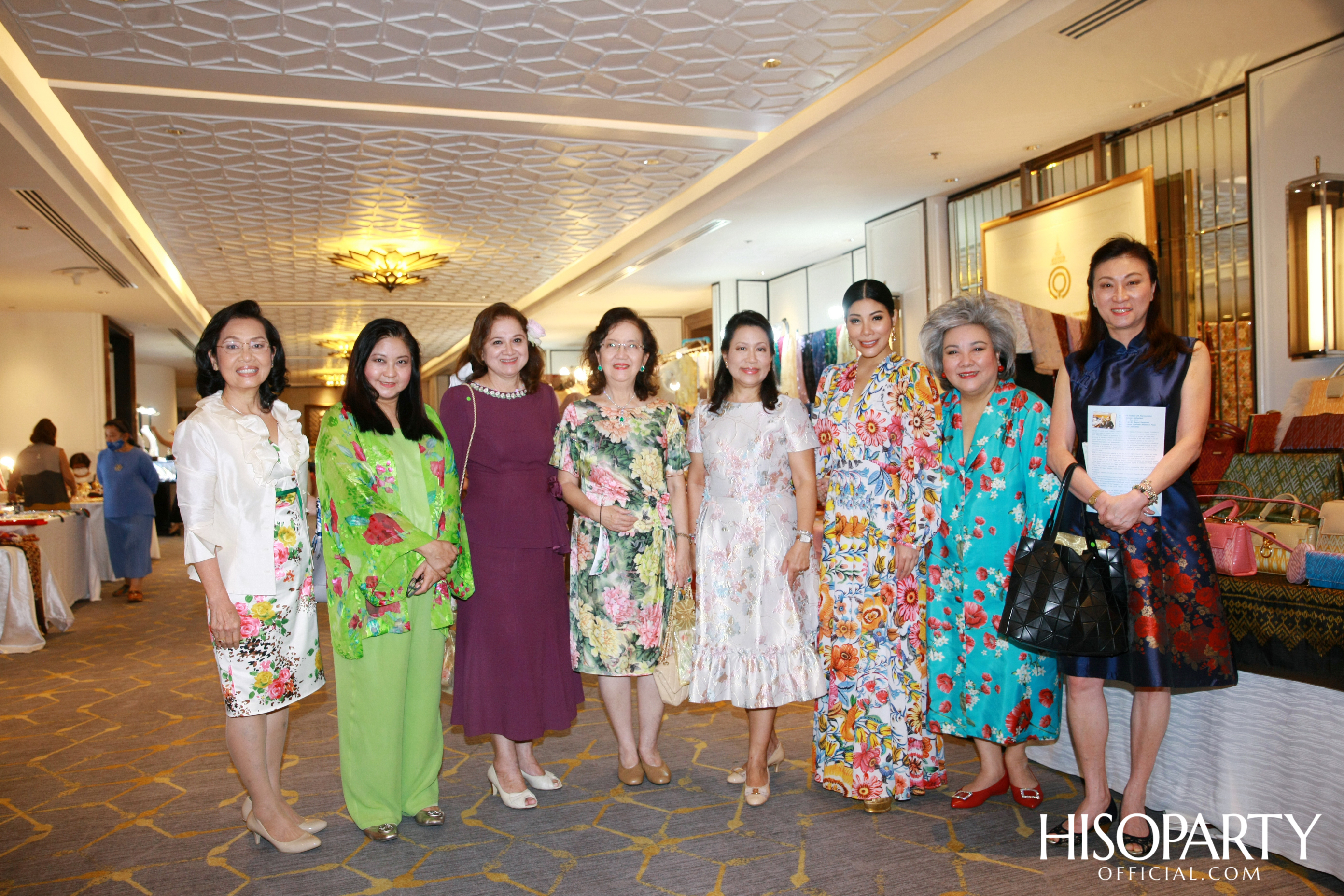 งานจิบน้ำชายามบ่ายของสมาคมสตรีภาคพื้นแปซิฟิกและเอเชียอาคเนย์แห่งประเทศไทยในพระบรมราชินูปถัมภ์