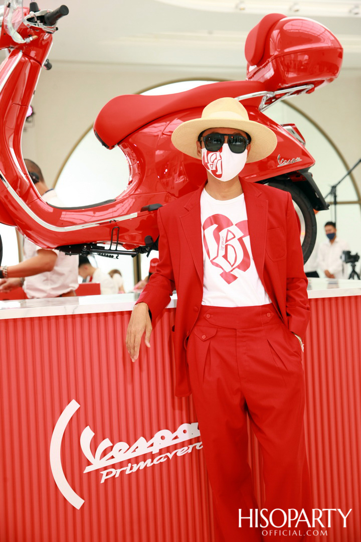 (VESPA PRIMAVERA)RED, A LOVE FOR (RED)