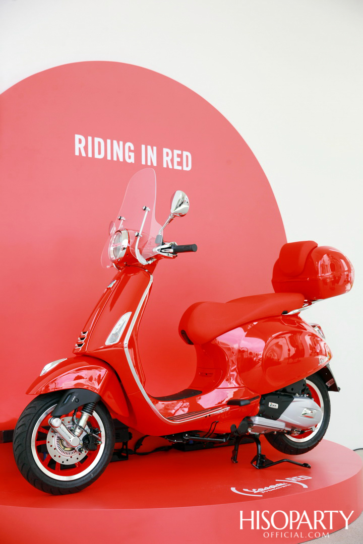 (VESPA PRIMAVERA)RED, A LOVE FOR (RED)