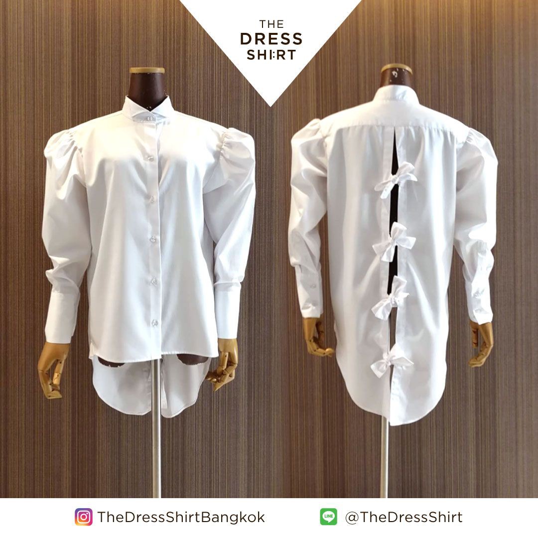 THE DRESS SHIRT by BUTTON UP คอลเลกชั่นเสื้อเชิ้ตขาว 13 ดีไซน์