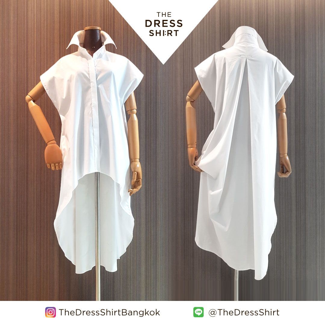 THE DRESS SHIRT by BUTTON UP คอลเลกชั่นเสื้อเชิ้ตขาว 13 ดีไซน์