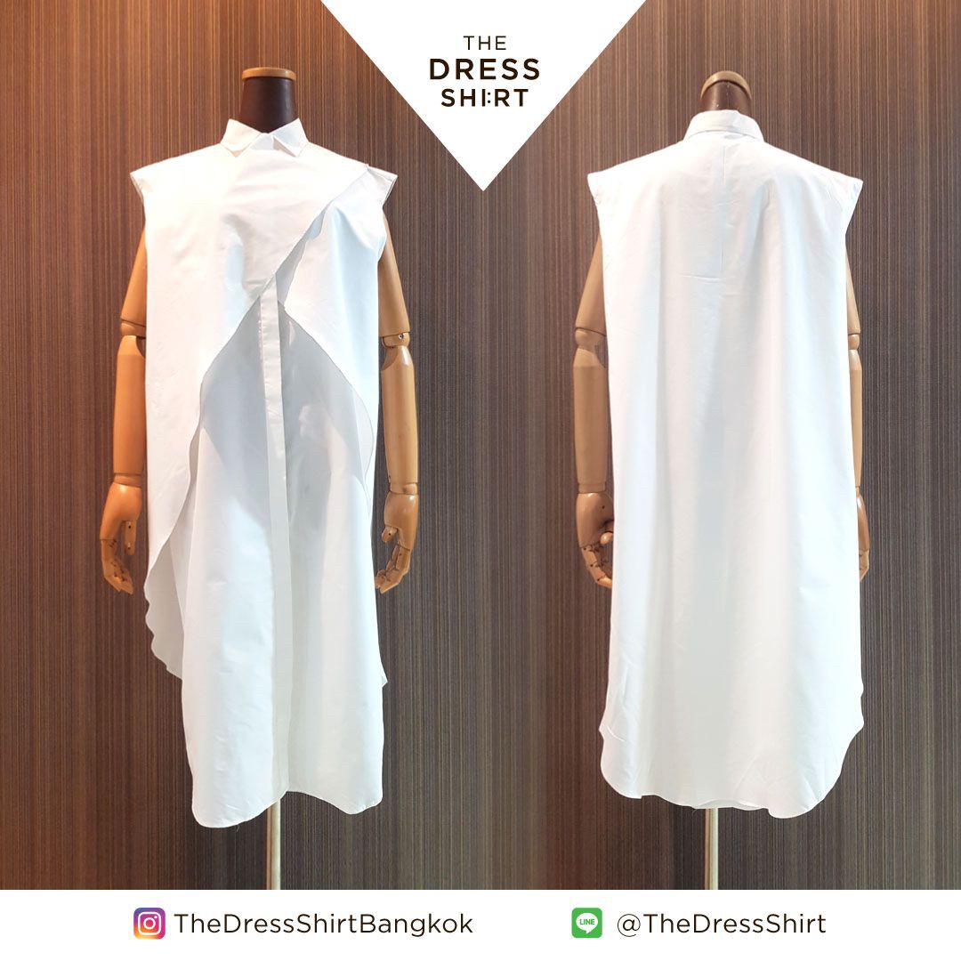 THE DRESS SHIRT by BUTTON UP คอลเลกชั่นเสื้อเชิ้ตขาว 13 ดีไซน์