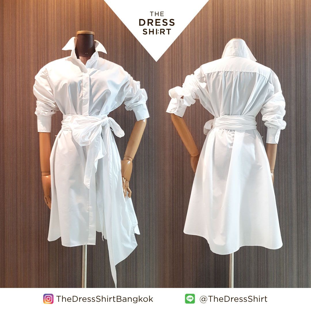 THE DRESS SHIRT by BUTTON UP คอลเลกชั่นเสื้อเชิ้ตขาว 13 ดีไซน์