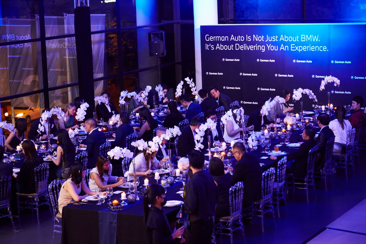 BMW GERMAN AUTO EXCLUSIVE PRIVATE DINNER