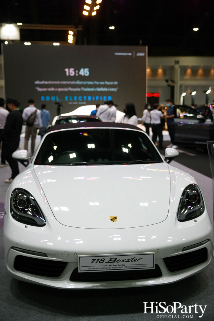 งานแถลงข่าวเปิดบูธรถยนต์ปอร์เช่ ในงานบางกอก อินเตอร์เนชั่นแนล มอเตอร์โชว์ ครั้งที่ 42