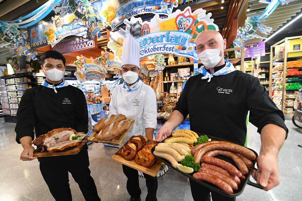 ท็อปส์ และ เซ็นทรัล ฟู้ด ฮอลล์ ฉลองเทศกาล OKTOBERFEST