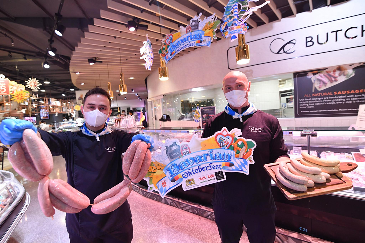 ท็อปส์ และ เซ็นทรัล ฟู้ด ฮอลล์ ฉลองเทศกาล OKTOBERFEST