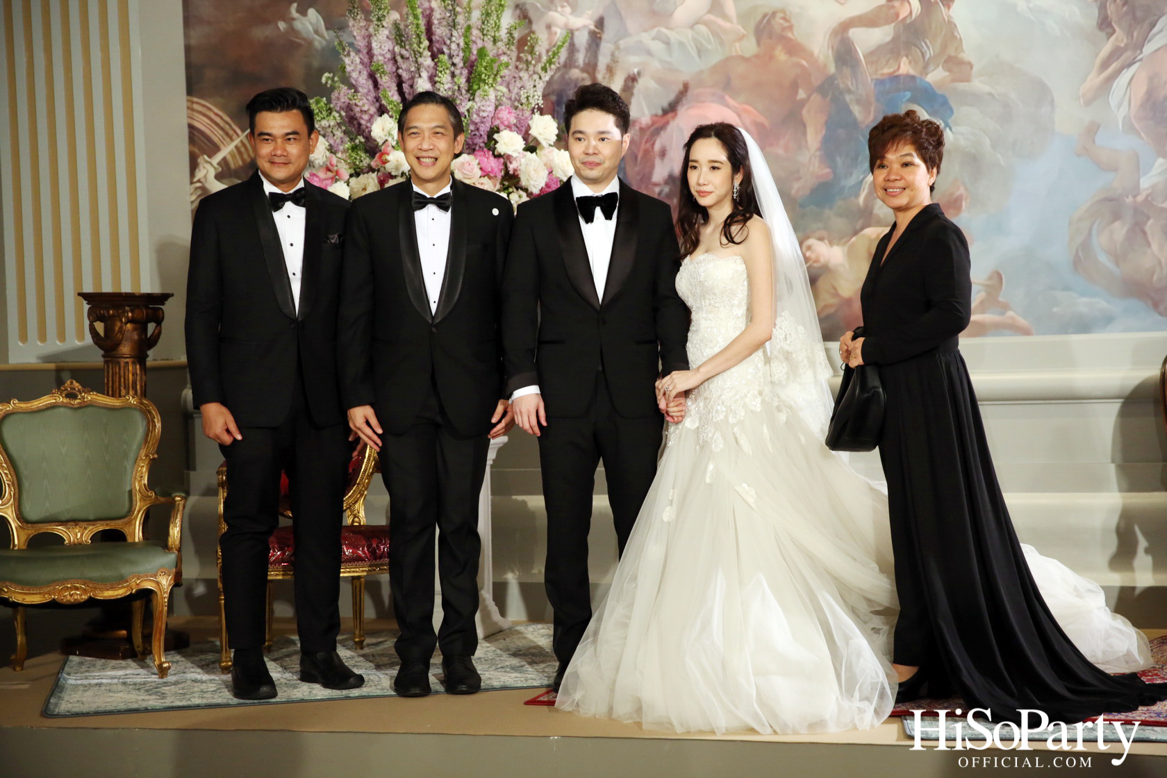 งานฉลองมงคลสมรส ระหว่าง คุณหลุยส์ เตชะอุบล และคุณภสุ วชิรพงศ์