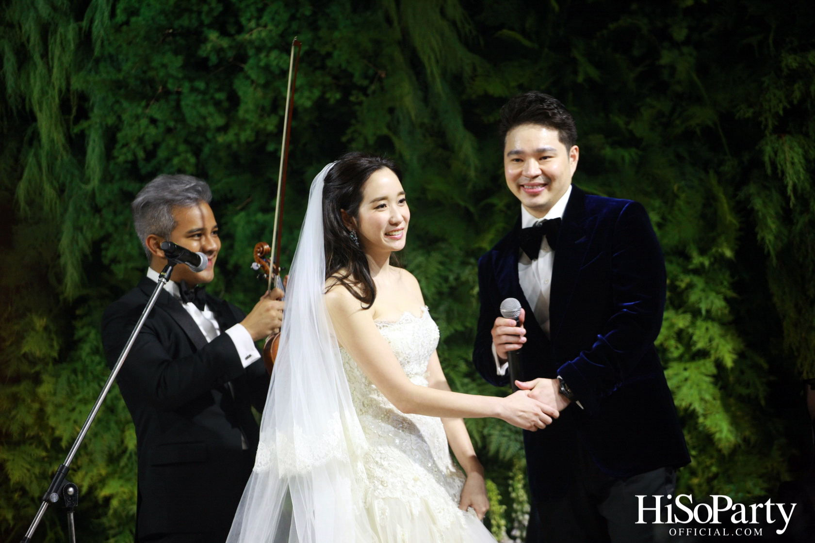 งานฉลองมงคลสมรส ระหว่าง คุณหลุยส์ เตชะอุบล และคุณภสุ วชิรพงศ์