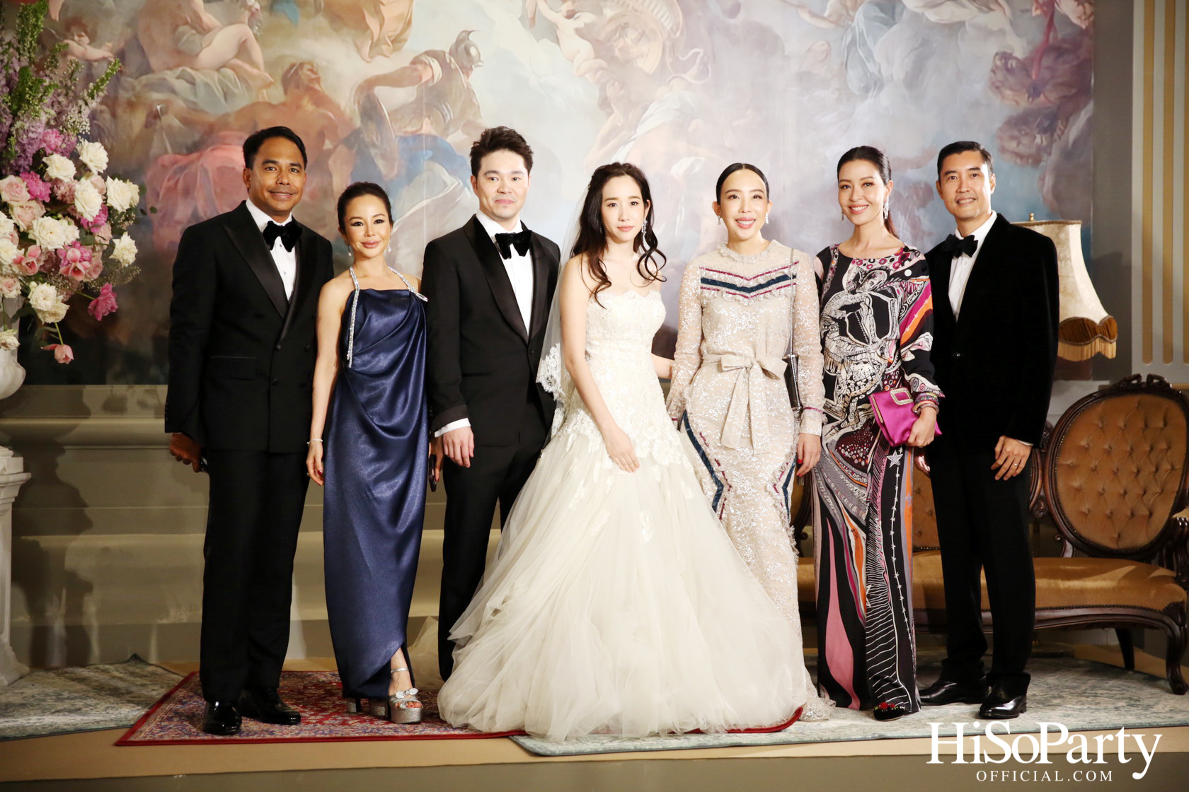 งานฉลองมงคลสมรส ระหว่าง คุณหลุยส์ เตชะอุบล และคุณภสุ วชิรพงศ์