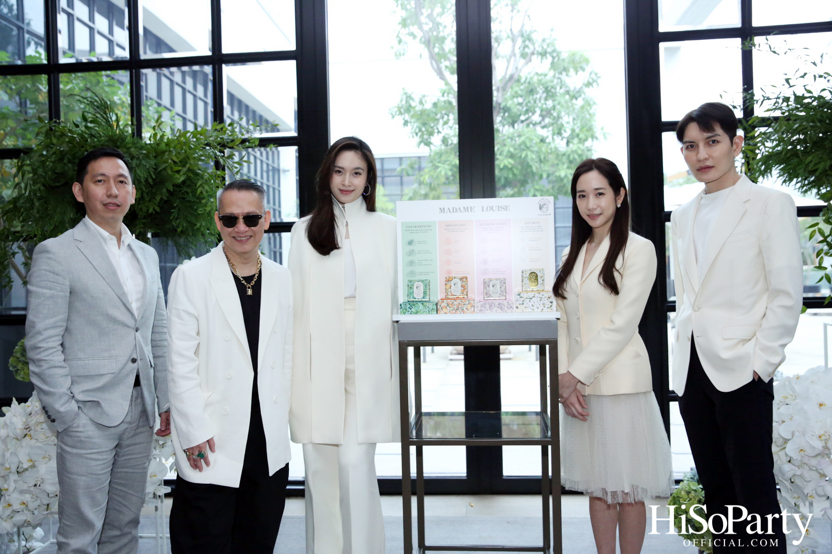 งานเปิดตัวแบรนด์สบู่สูตรพรีเมียม ‘มาดามหลุยส์’ พร้อมเปิดตัวพรีเซ็นเตอร์คนแรกของแบรนด์ ตอบโจทย์ความสะอาดคู่สุขภาพผิวสวย ช่วยย้อนอายุผิว