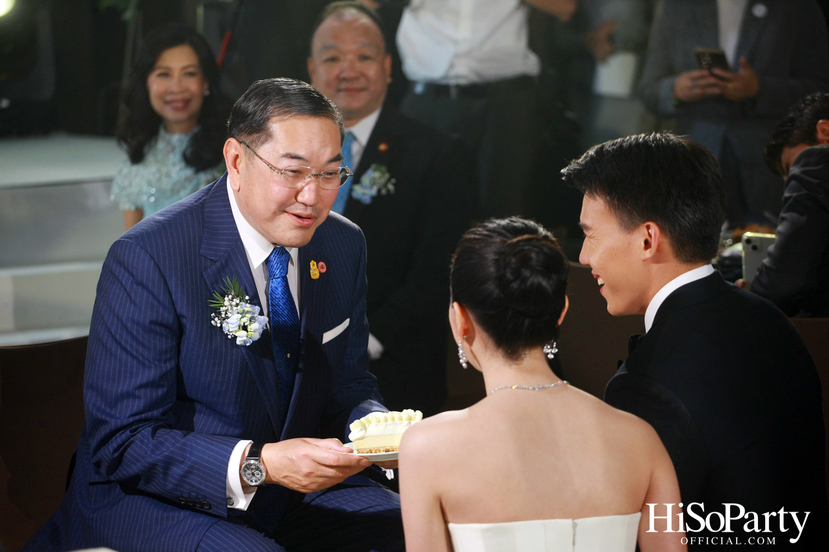 งานฉลองสมรสพระราชทานระหว่าง สุทธิภา สวัสดิ์-ชูโต และ กวินทร์ เอี่ยมสกุลรัตน์