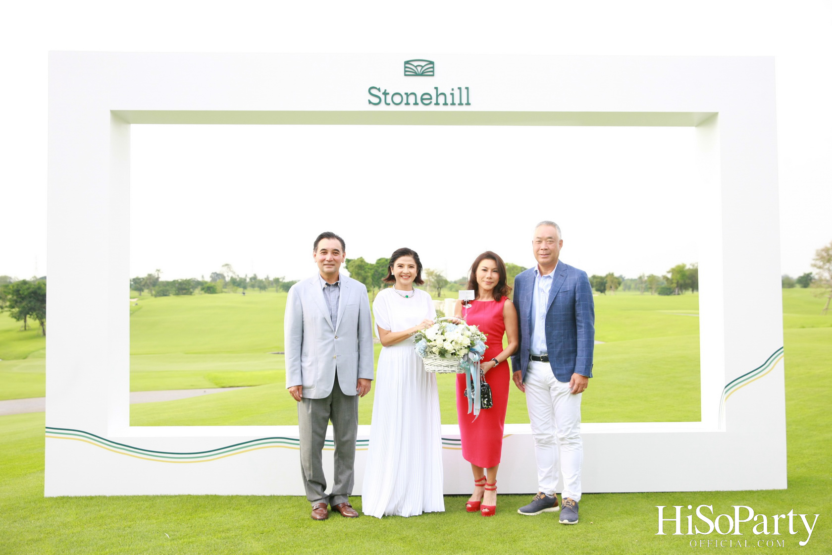 งาน Grand Opening ‘Stonehill’ สุดยอดสนามกอล์ฟที่เต็มไปด้วยจิตวิญญาณของผู้ก่อตั้ง สารัชถ์ รัตนาวะดี และ สาริศ รัตนาวะดี และผู้มาเยือน