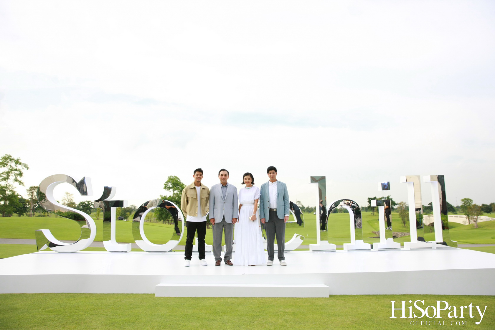 งาน Grand Opening ‘Stonehill’ สุดยอดสนามกอล์ฟที่เต็มไปด้วยจิตวิญญาณของผู้ก่อตั้ง สารัชถ์ รัตนาวะดี และ สาริศ รัตนาวะดี และผู้มาเยือน