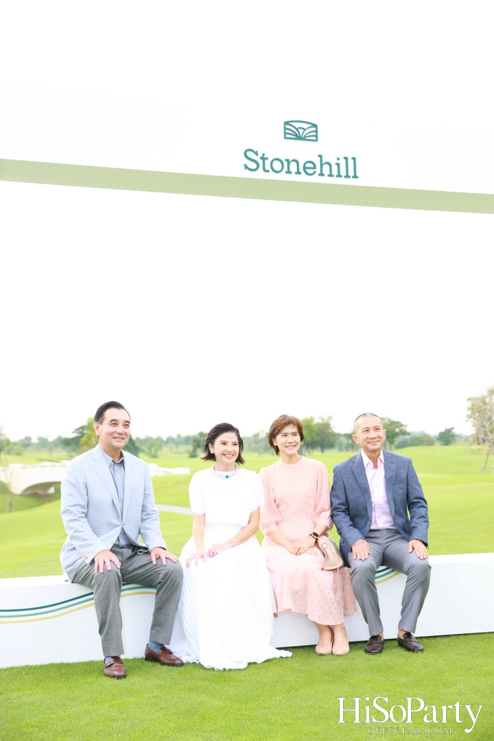 งาน Grand Opening ‘Stonehill’ สุดยอดสนามกอล์ฟที่เต็มไปด้วยจิตวิญญาณของผู้ก่อตั้ง สารัชถ์ รัตนาวะดี และ สาริศ รัตนาวะดี และผู้มาเยือน
