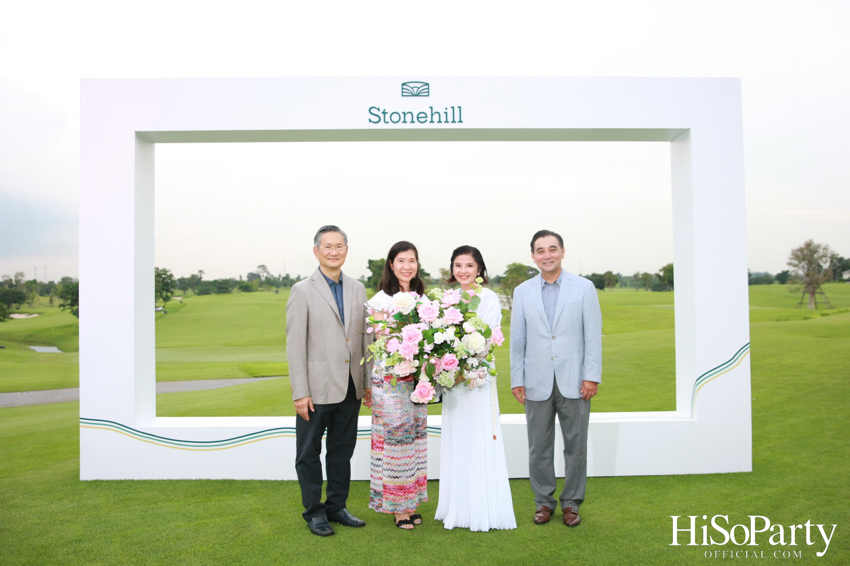 งาน Grand Opening ‘Stonehill’ สุดยอดสนามกอล์ฟที่เต็มไปด้วยจิตวิญญาณของผู้ก่อตั้ง สารัชถ์ รัตนาวะดี และ สาริศ รัตนาวะดี และผู้มาเยือน
