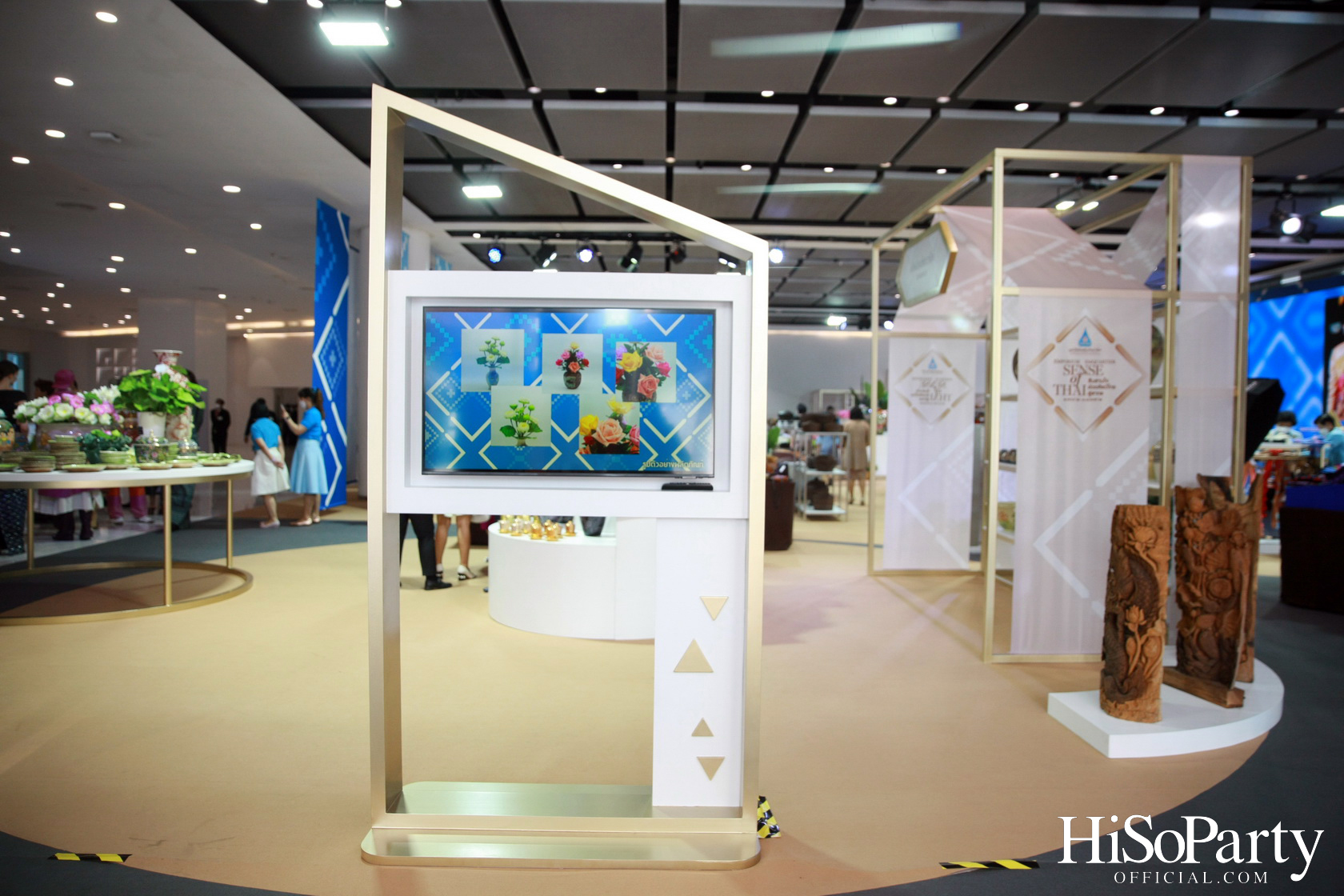 สมเด็จพระเจ้าลูกเธอ เจ้าฟ้าสิริวัณณวรี นารีรัตนราชกัญญา เสด็จเปิดงาน ‘สืบสานใจ หัตถศิลป์ไทย สู่สากล’