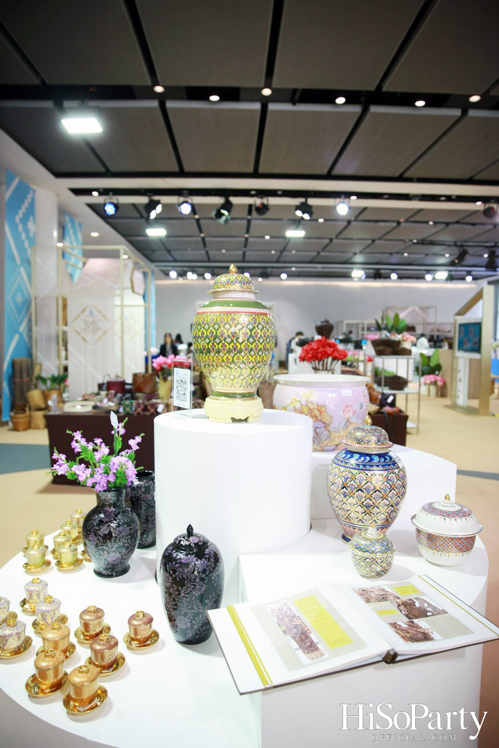 สมเด็จพระเจ้าลูกเธอ เจ้าฟ้าสิริวัณณวรี นารีรัตนราชกัญญา เสด็จเปิดงาน ‘สืบสานใจ หัตถศิลป์ไทย สู่สากล’