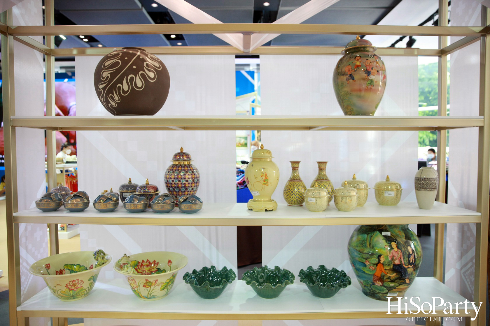 สมเด็จพระเจ้าลูกเธอ เจ้าฟ้าสิริวัณณวรี นารีรัตนราชกัญญา เสด็จเปิดงาน ‘สืบสานใจ หัตถศิลป์ไทย สู่สากล’