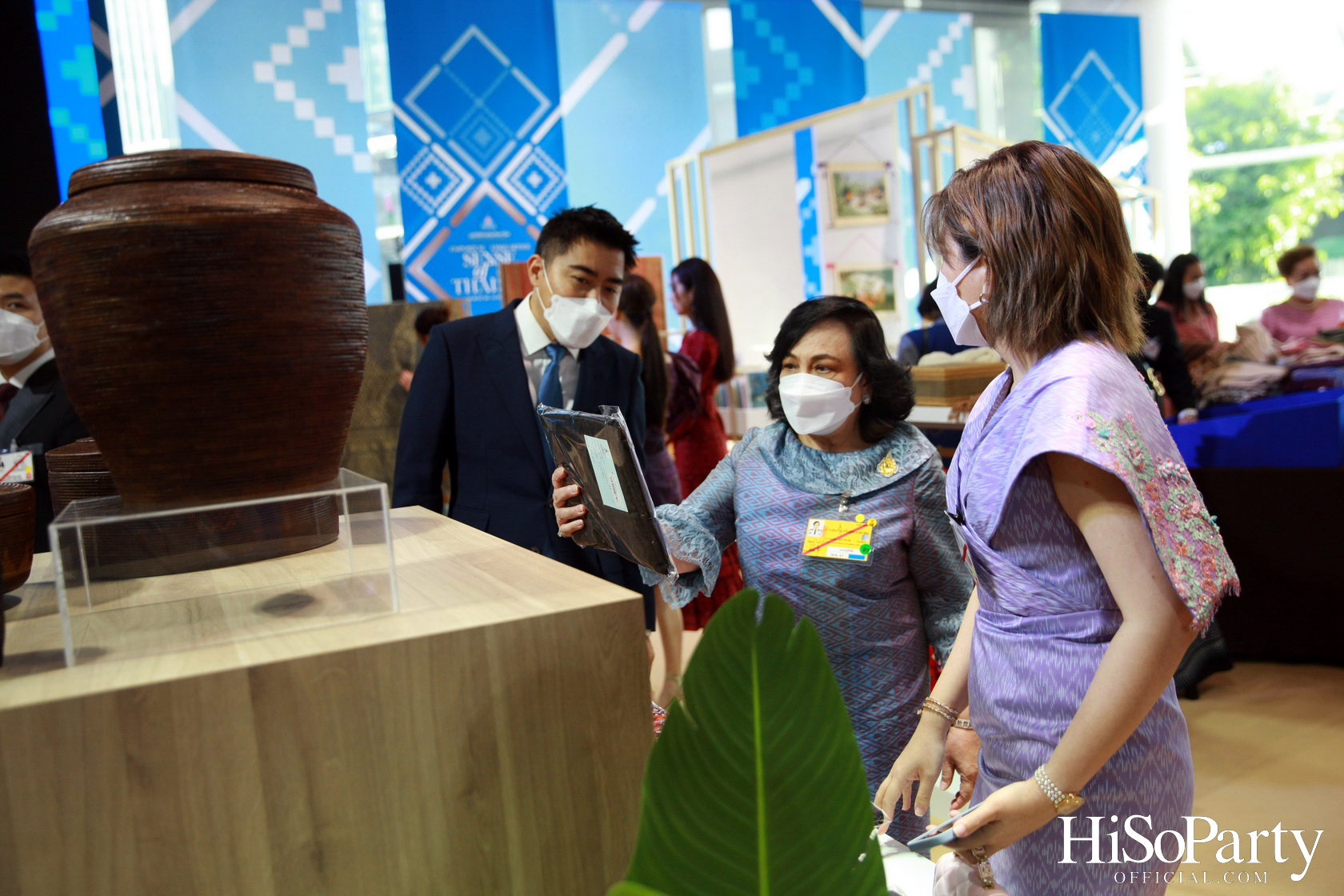 สมเด็จพระเจ้าลูกเธอ เจ้าฟ้าสิริวัณณวรี นารีรัตนราชกัญญา เสด็จเปิดงาน ‘สืบสานใจ หัตถศิลป์ไทย สู่สากล’