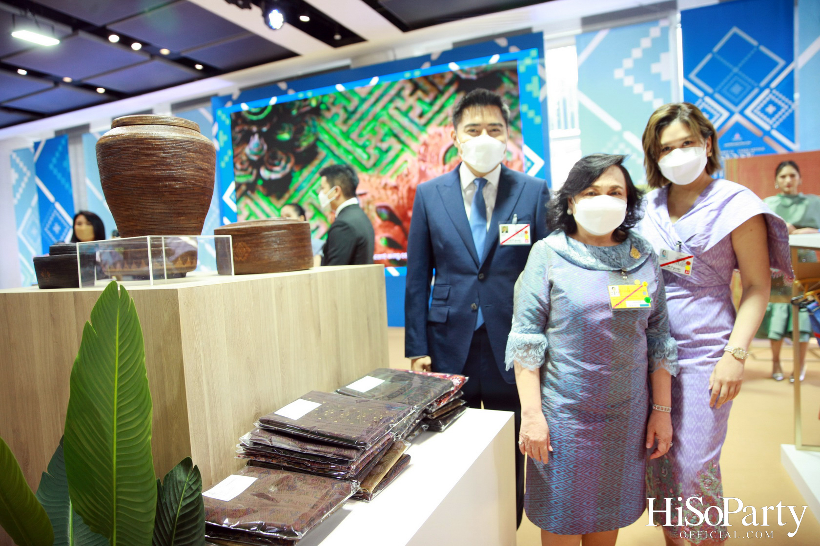 สมเด็จพระเจ้าลูกเธอ เจ้าฟ้าสิริวัณณวรี นารีรัตนราชกัญญา เสด็จเปิดงาน ‘สืบสานใจ หัตถศิลป์ไทย สู่สากล’