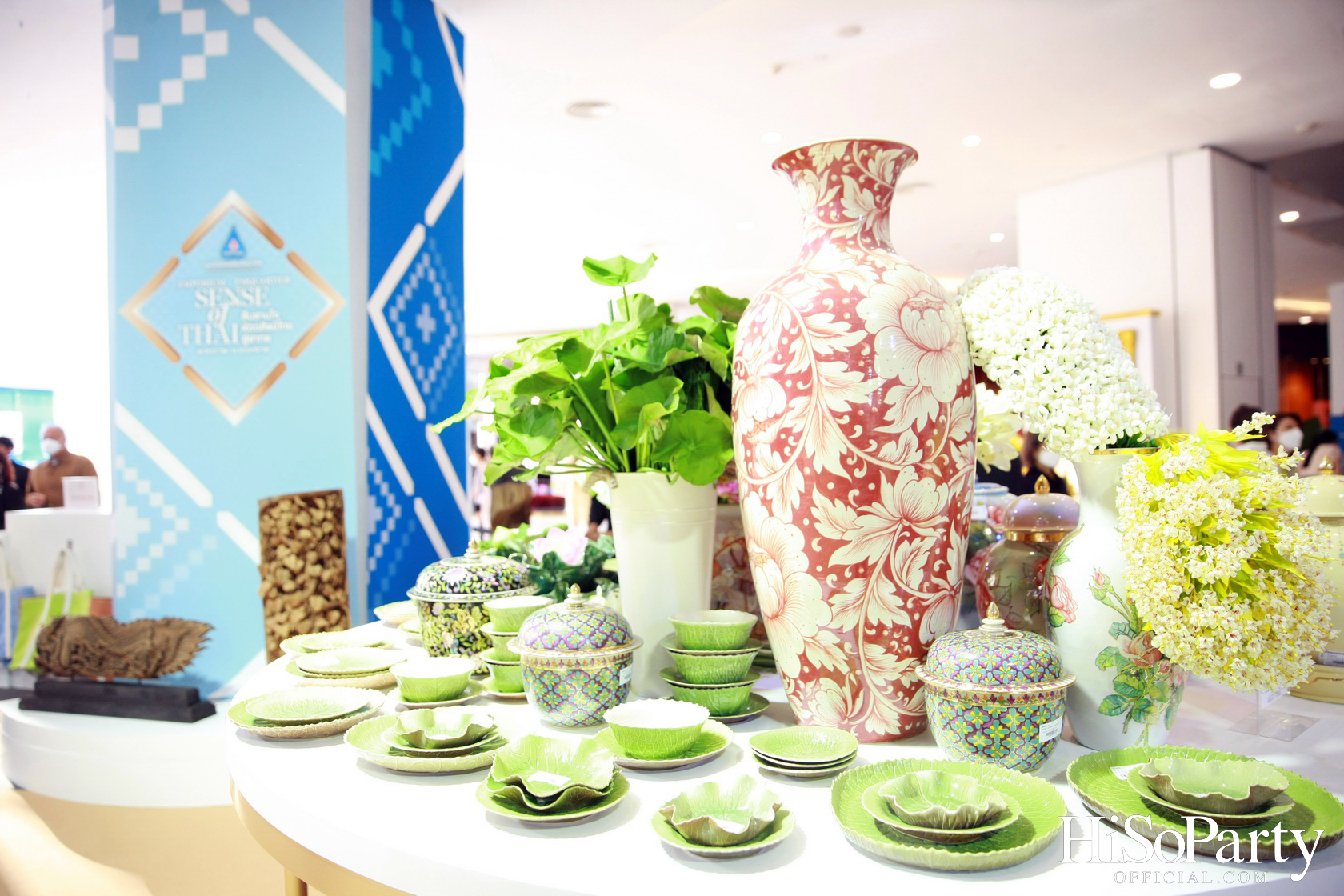 สมเด็จพระเจ้าลูกเธอ เจ้าฟ้าสิริวัณณวรี นารีรัตนราชกัญญา เสด็จเปิดงาน ‘สืบสานใจ หัตถศิลป์ไทย สู่สากล’