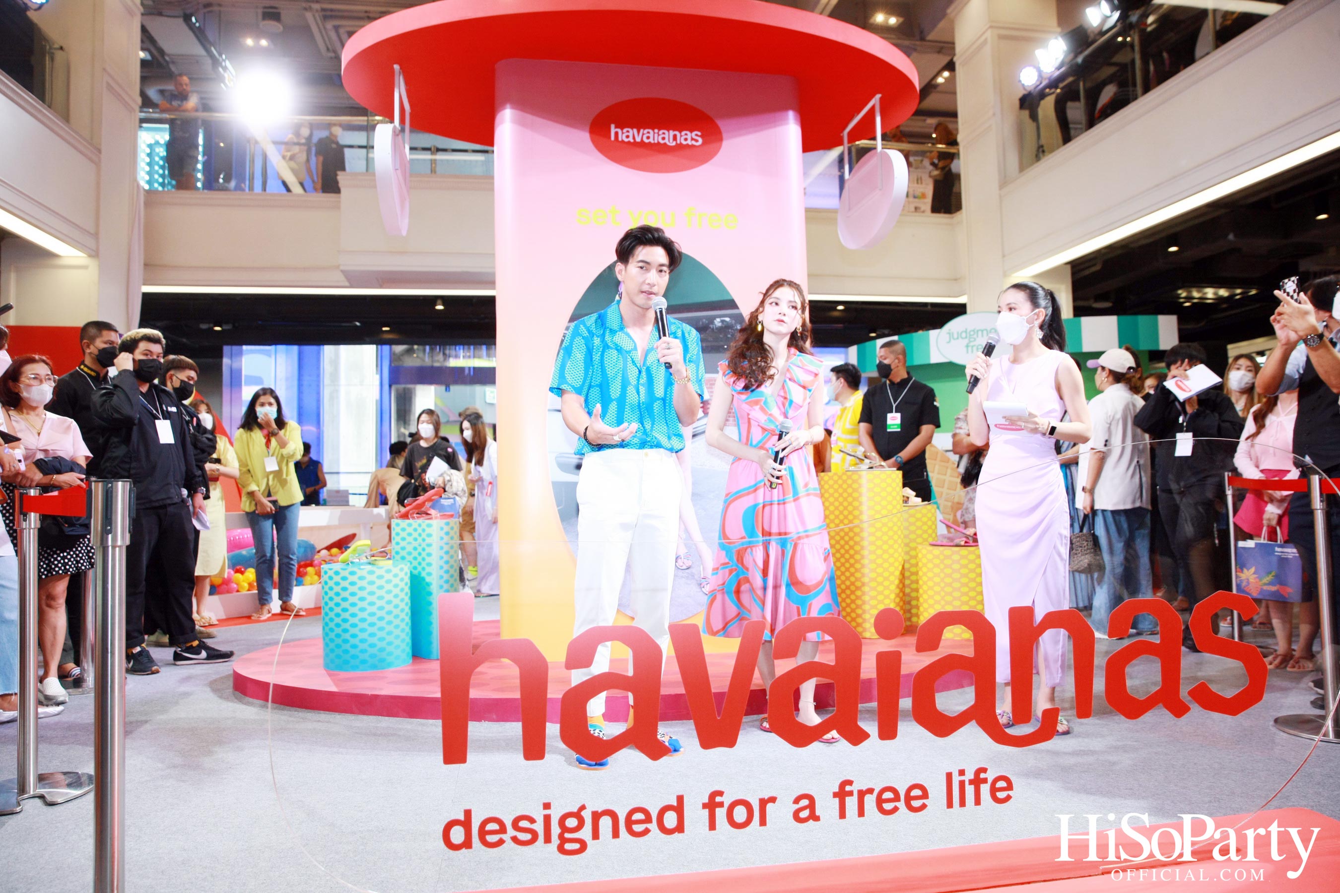 งานเปิดตัวแบรนด์แอมบาสเดอร์รองเท้ายอดฮิต ‘Havaianas’
